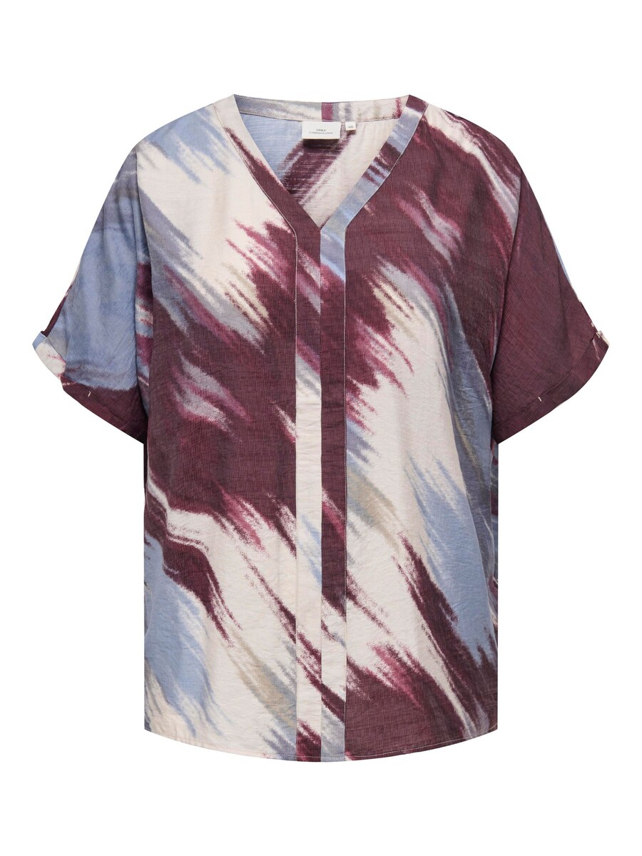 

Блуза ONLY Carmakoma CARTempi, светло-серый