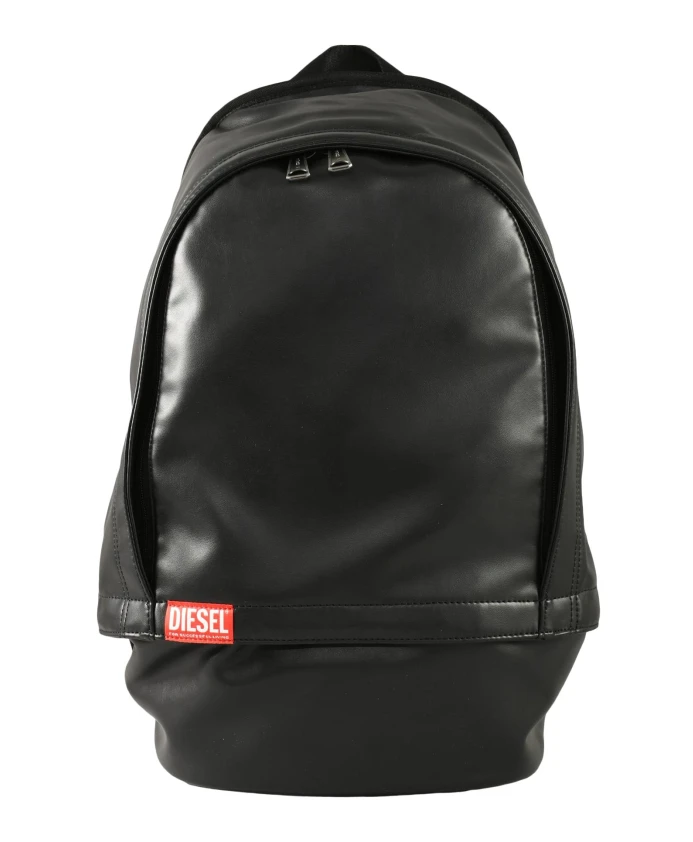 

Стильный рюкзак из полиуретана и полиэстера. Diesel, черный