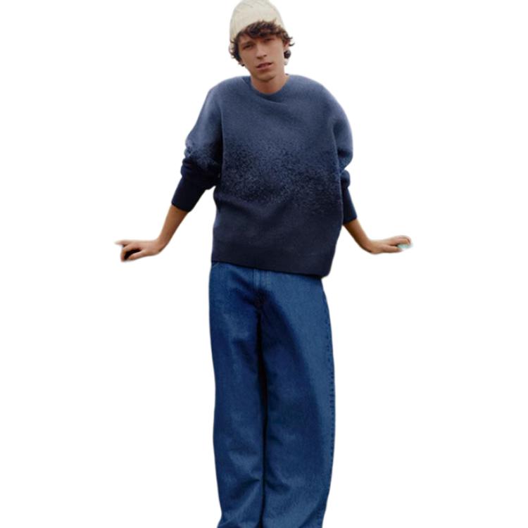 Jw Anderson X JWANDERSON Совместный трикотаж Унисекс 05 Небесно-серый UNIQLO — фото 3