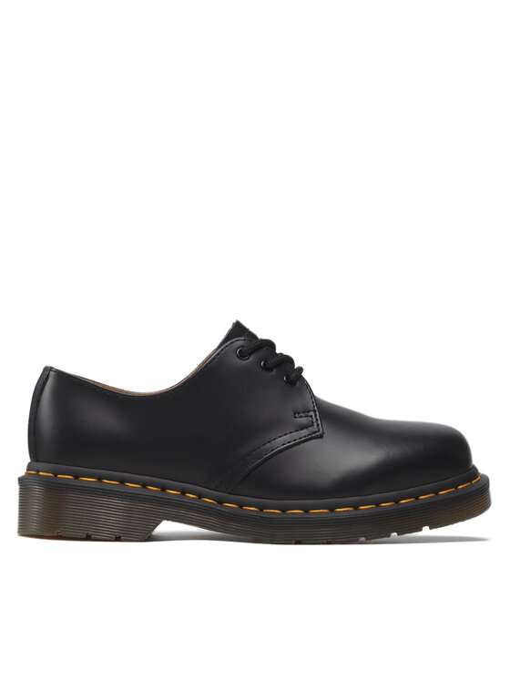 Туфли кожаные Dr. Martens 1461 на шнуровке, черный