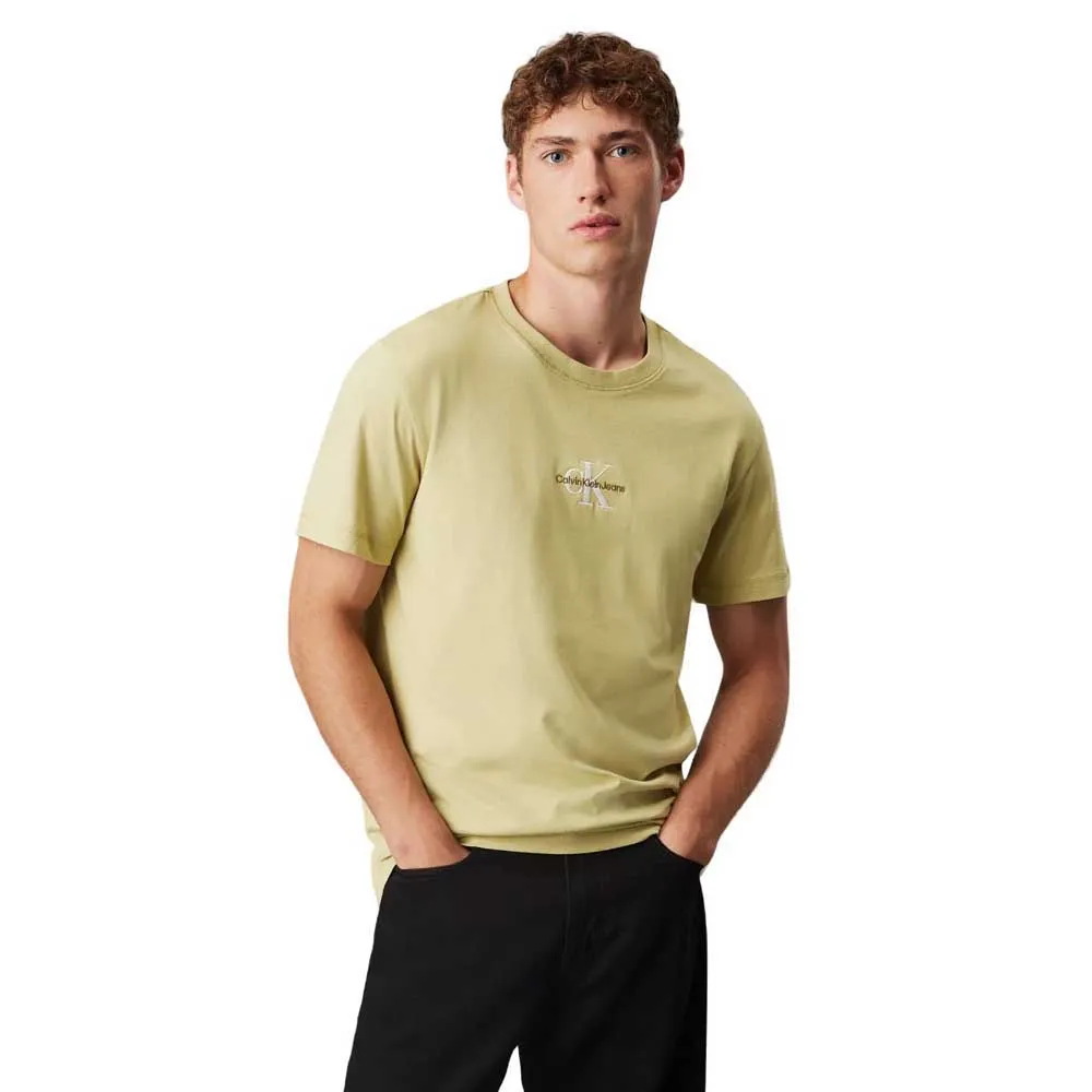 

Футболка Calvin Klein Monologo, желтый/зеленый