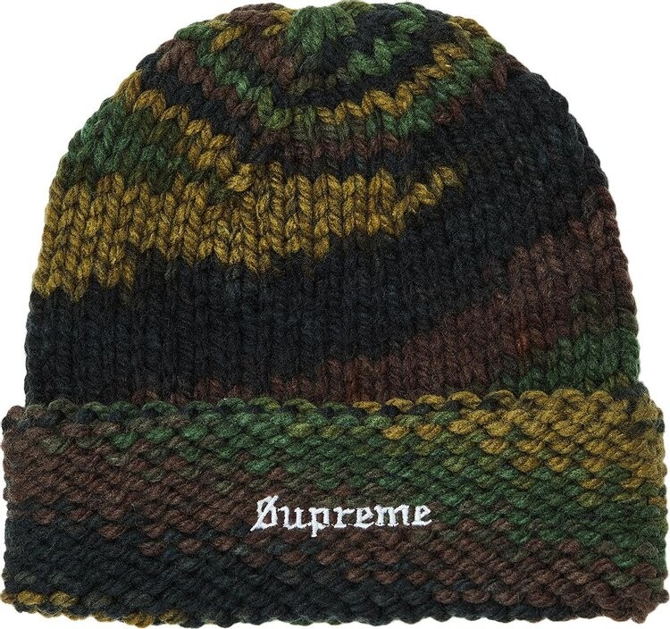 

Шапка Supreme Gradient Spacedye 'Olive', зеленый