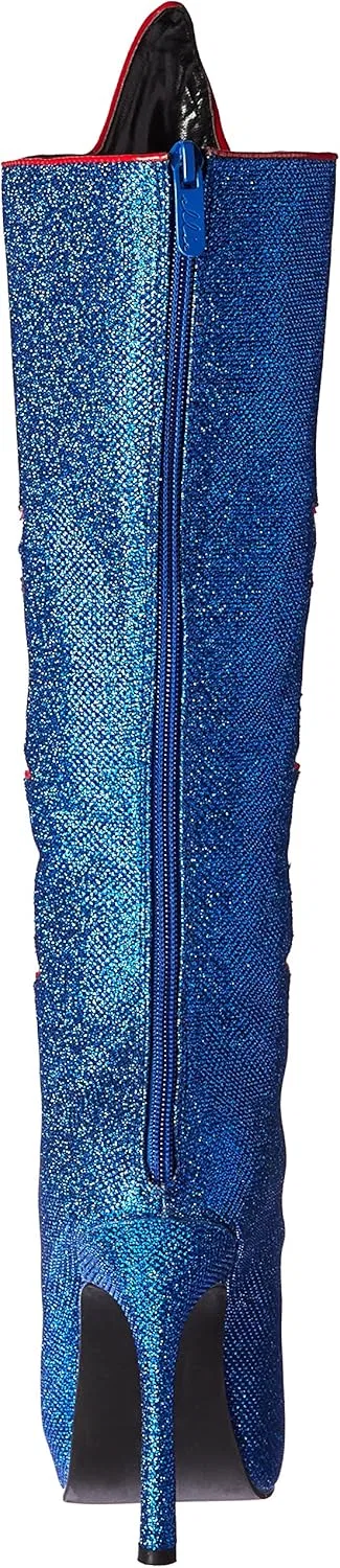 Мужские ботинки Ellie Shoes 420-Hero Engineer Boot, Blue — фото 3