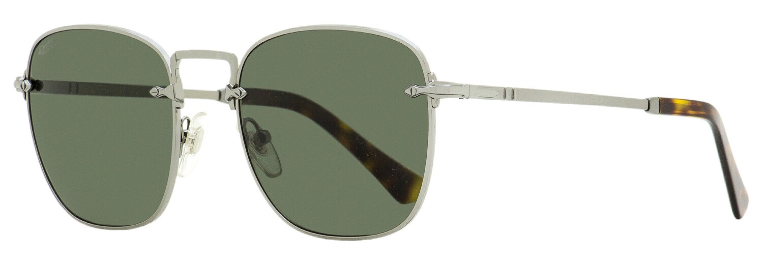 

Persol Мужские квадратные солнцезащитные очки PO2490S цвет 513/58 Gunmetal/Havana 54mm