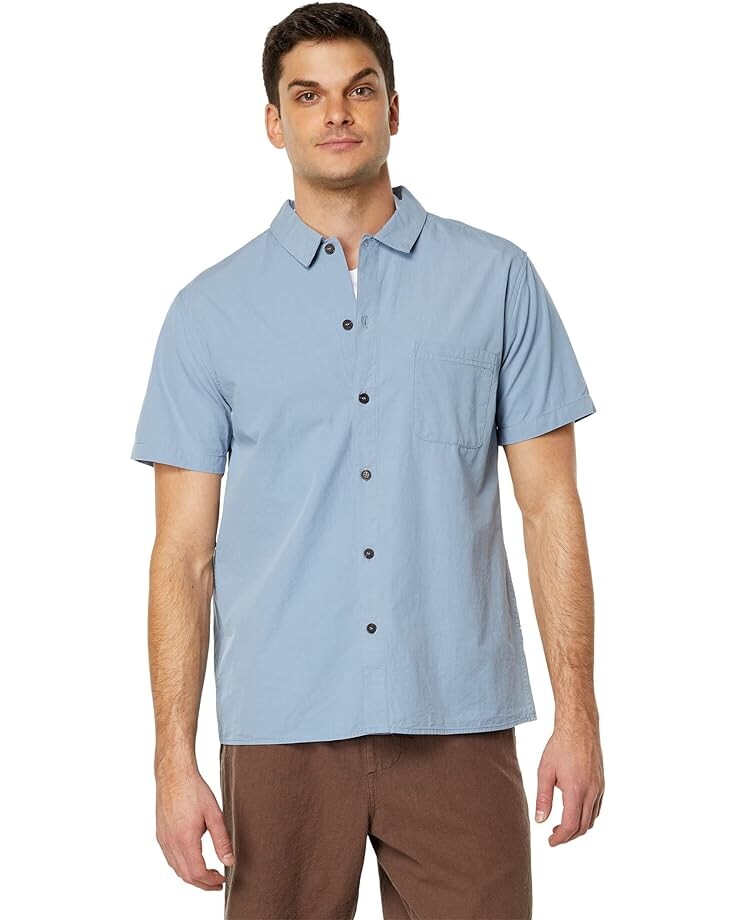 

Рубашка Rhythm Essential Short Sleeve, цвет Seafoam