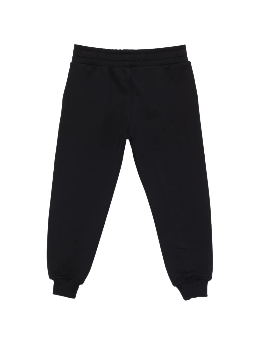 Брюки с логотипом Moschino Kids, черный — фото 2