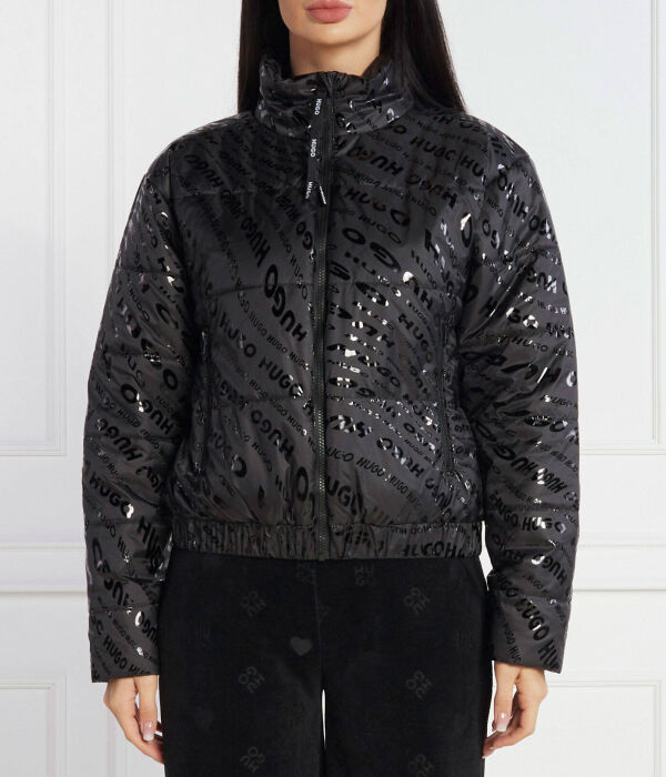 

Куртка Hugo Felara Comfort Fit, черный