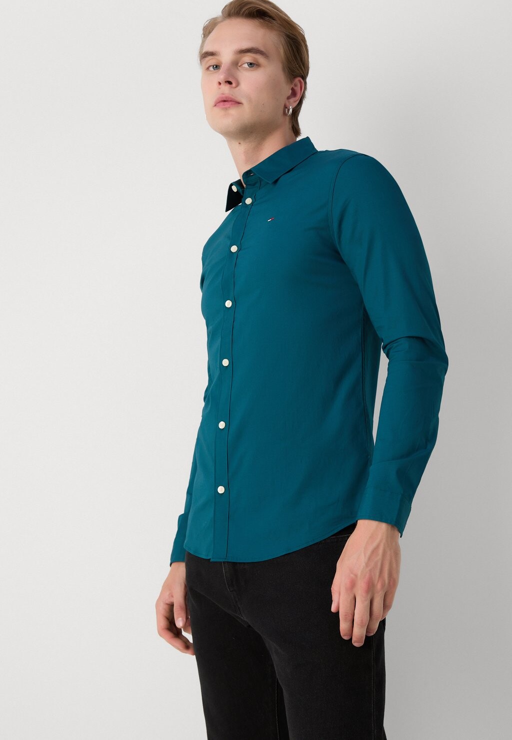 

Деловая рубашка ORIGINAL SHIRT Tommy Hilfiger, бирюзовый