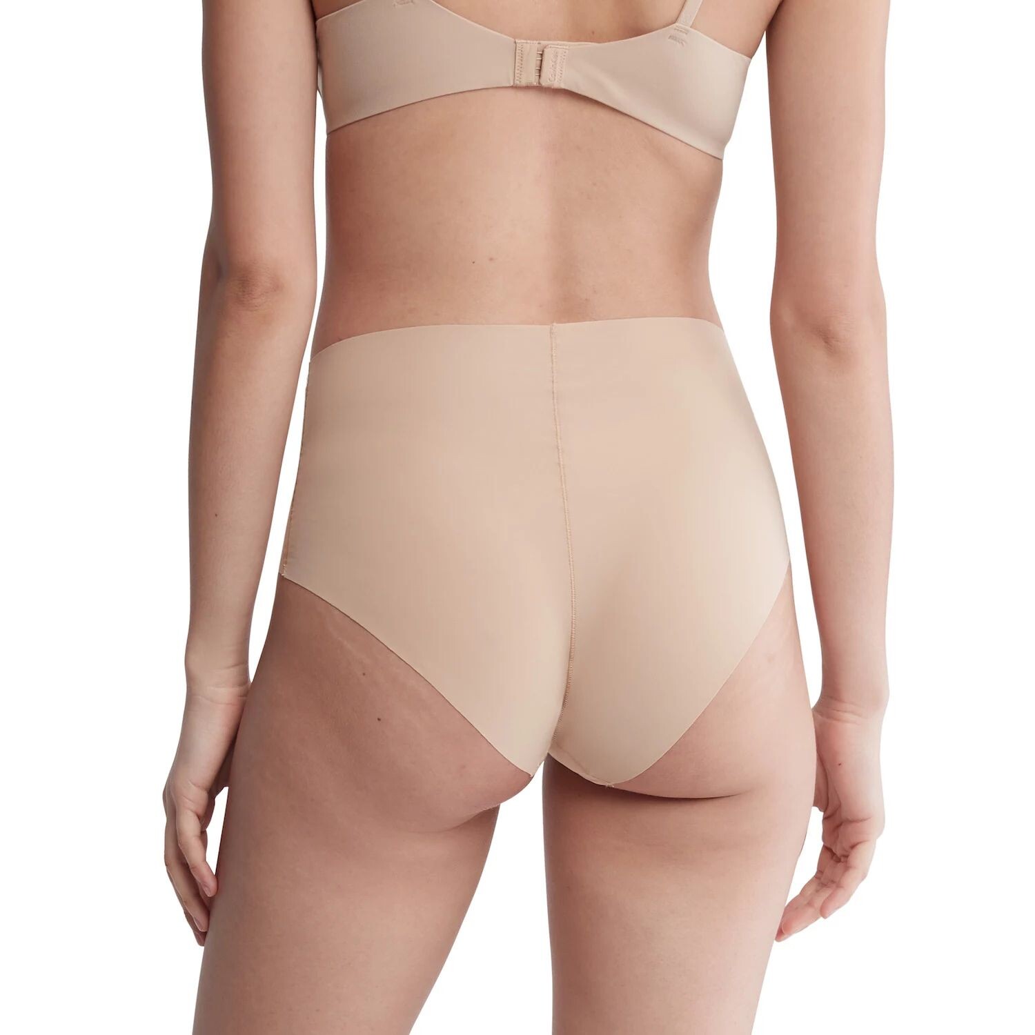 

Женские трусы-хипстеры с высокой талией Calvin Klein Calvin Klein Invisibles QD3865 Calvin Klein, черный