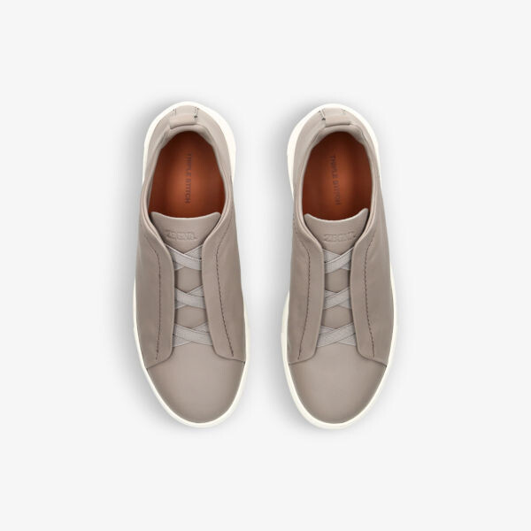 X3 СТРОЧКА КАШЕМИР SNKR Ermenegildo Zegna, серый — фото 2