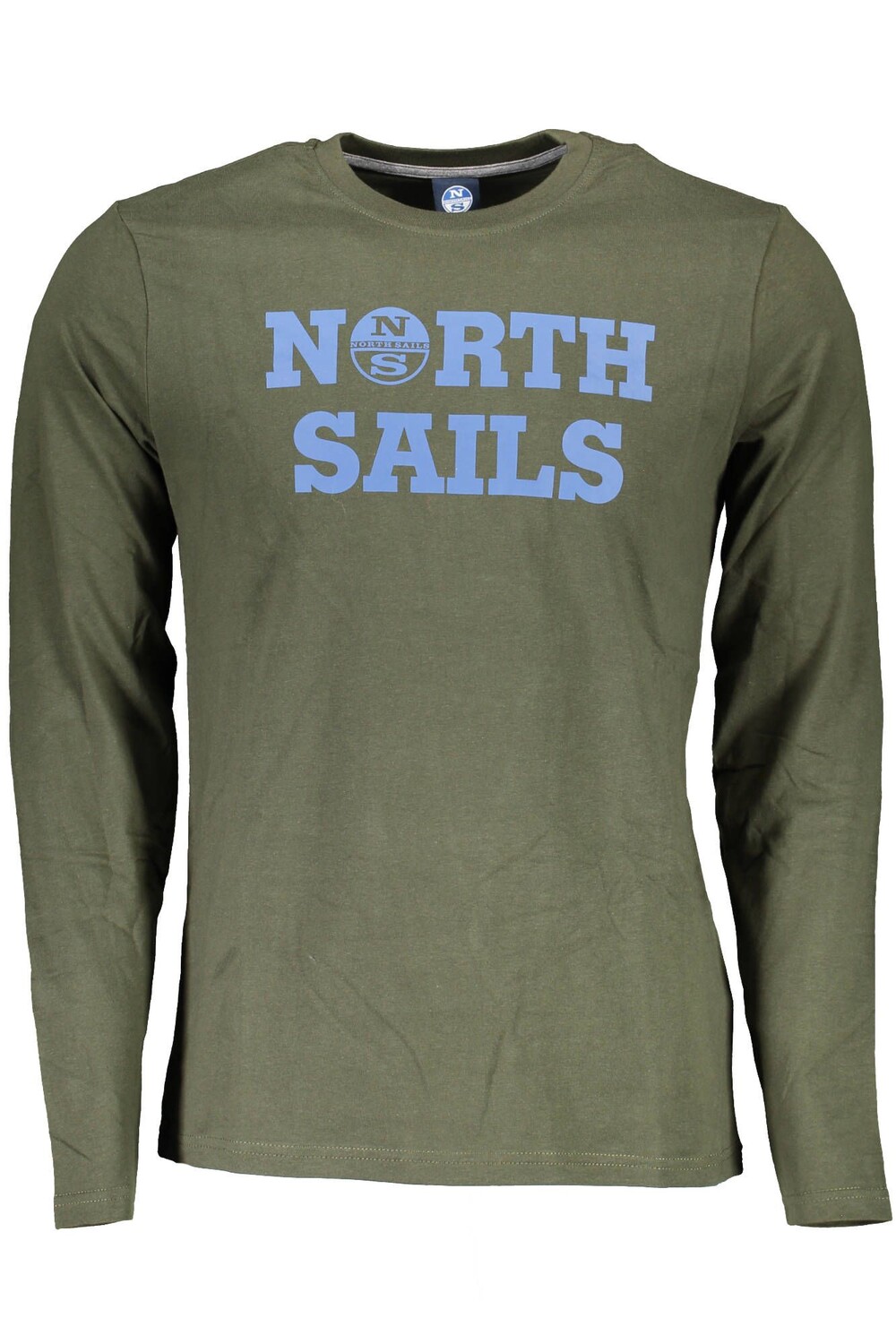 

Шикарная хлопковая мужская футболка North Sails с длинными рукавами, зеленый