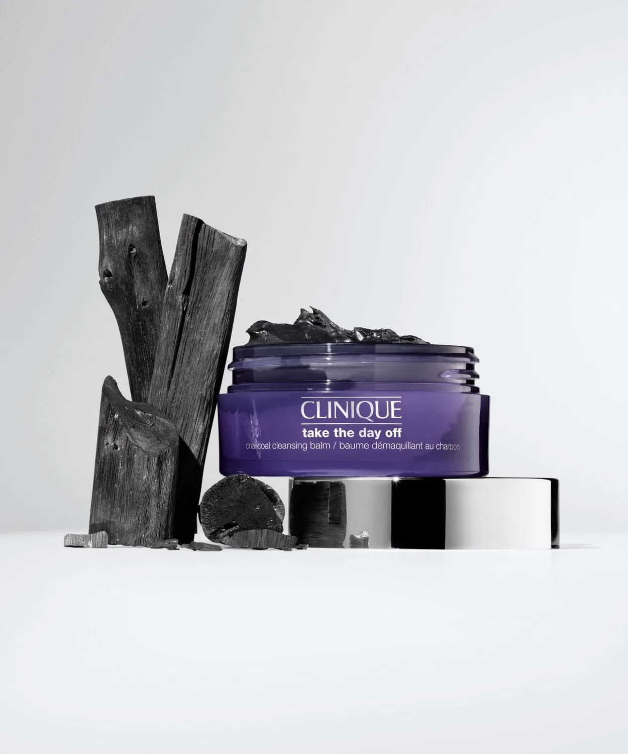 Средство для снятия макияжа Clinique — Очищающий бальзам с углем Take The Day Off Cleansing Balm Charcoal — фото 3