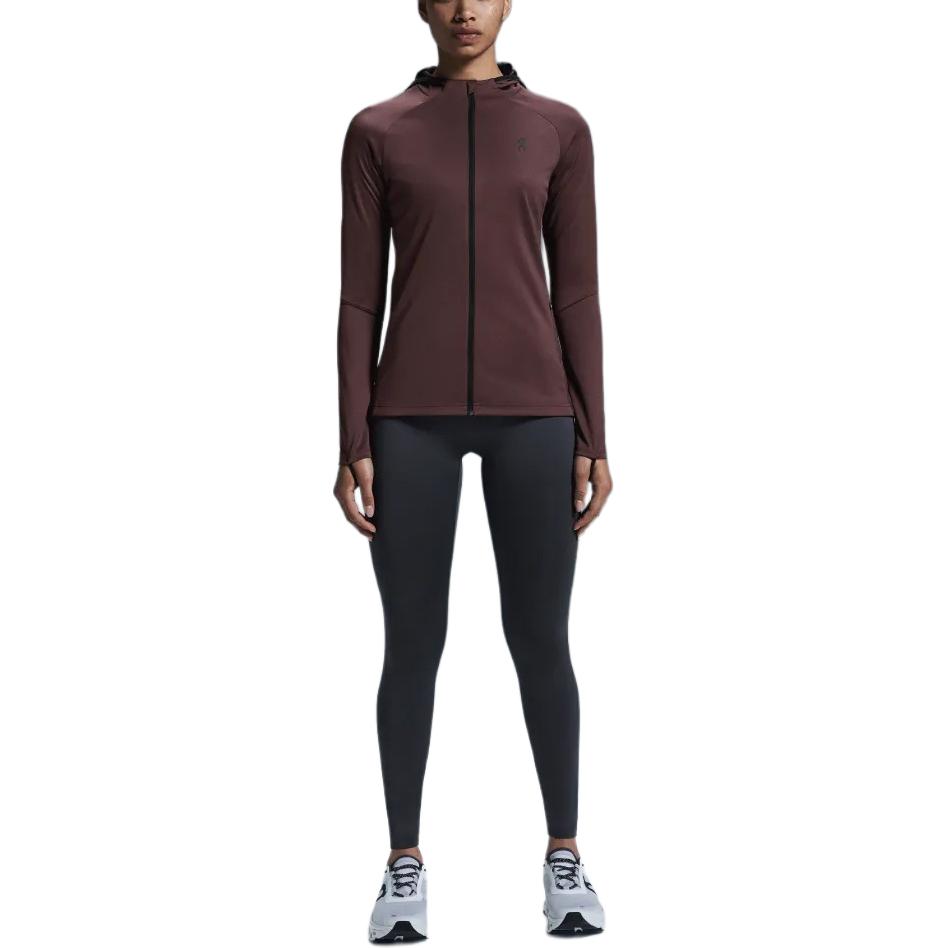 

Куртки-толстовки Climate Zip с капюшоном женские On, фиолетовый