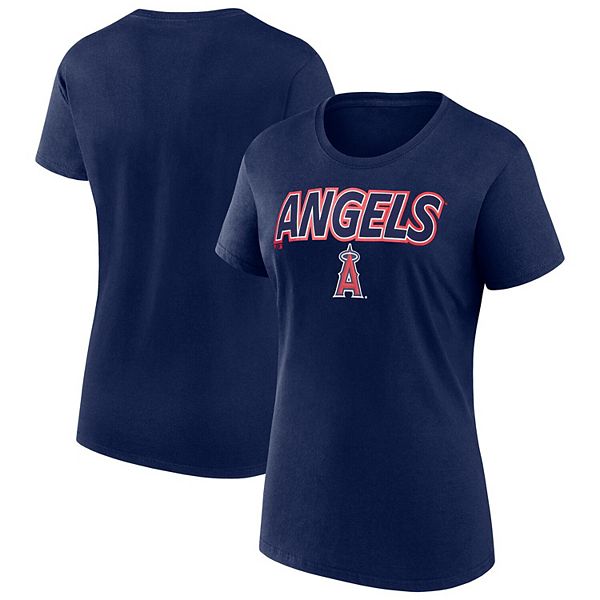 

Футболка Women's navy Los Angeles Angels Fanatics, Синий, Футболка Women's navy Los Angeles Angels Fanatics