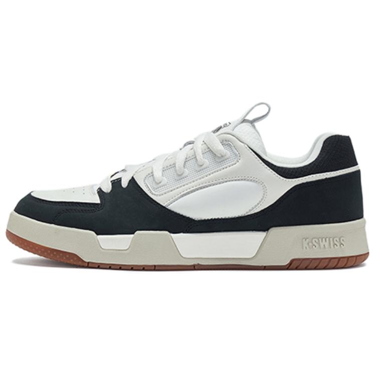 

K·SWISS Кроссовки для скейтбординга KSWISS Grancourt, износостойкие, противоскользящие, низкие, белые, мужские