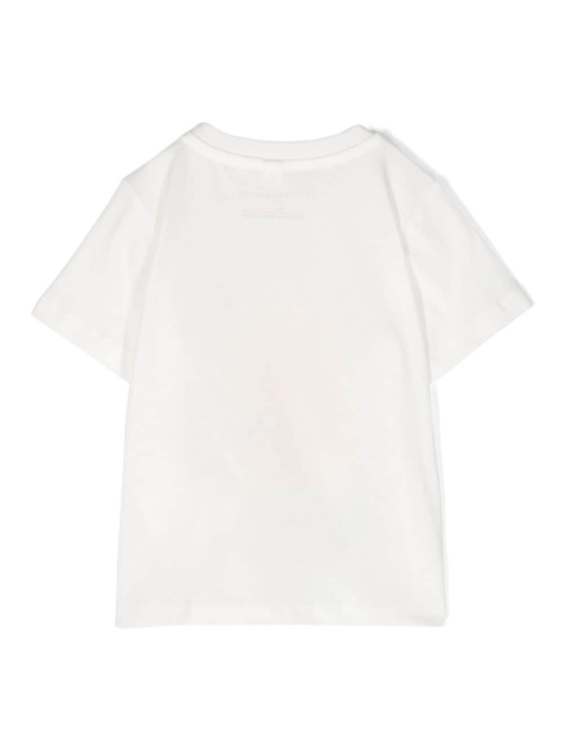 Stella McCartney Kids футболка с принтом Bee Happy, нейтральный цвет — фото 2