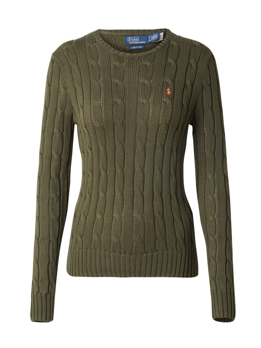 

Тонкий вязаный свитер Polo Ralph Lauren Sweater JULIANNA, оливковый