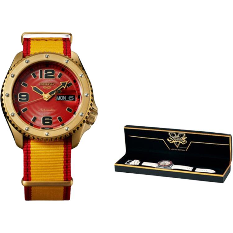 

SEIKO Часы Men's Watch, Red/Yellow