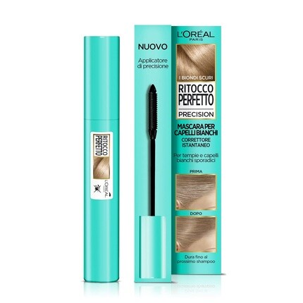 

Маскирующая тушь для ретуши седых волос 4 Темно-русый 8мл, L'Oreal