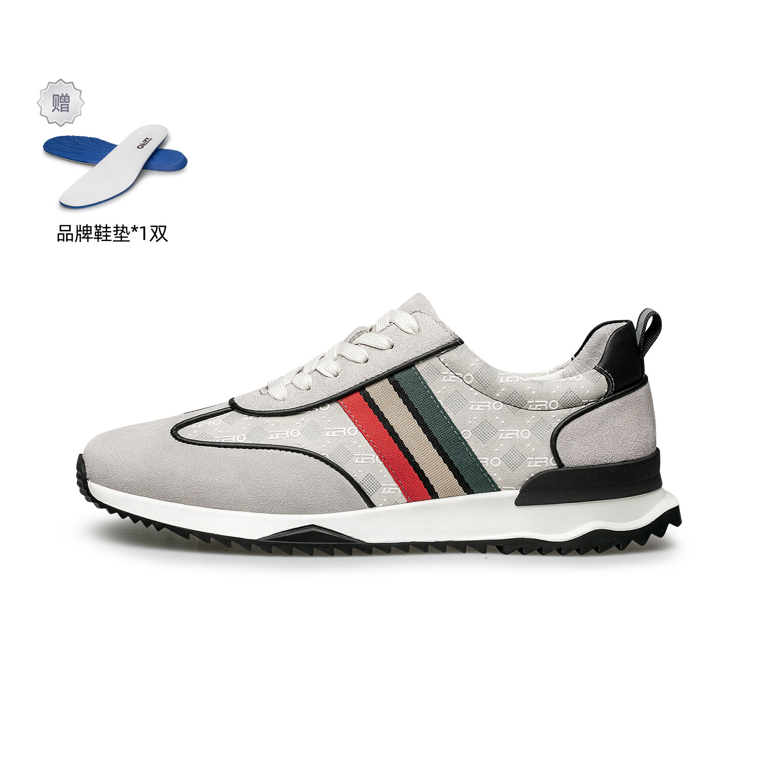 

Кроссовки мужские Lifestyle Shoes Men Low-Top Zro, серый