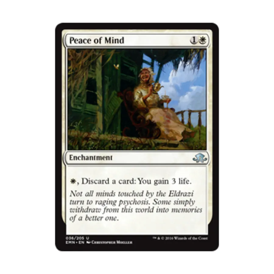 

CCG Душевное спокойствие (U), MTG - Eldritch Moon