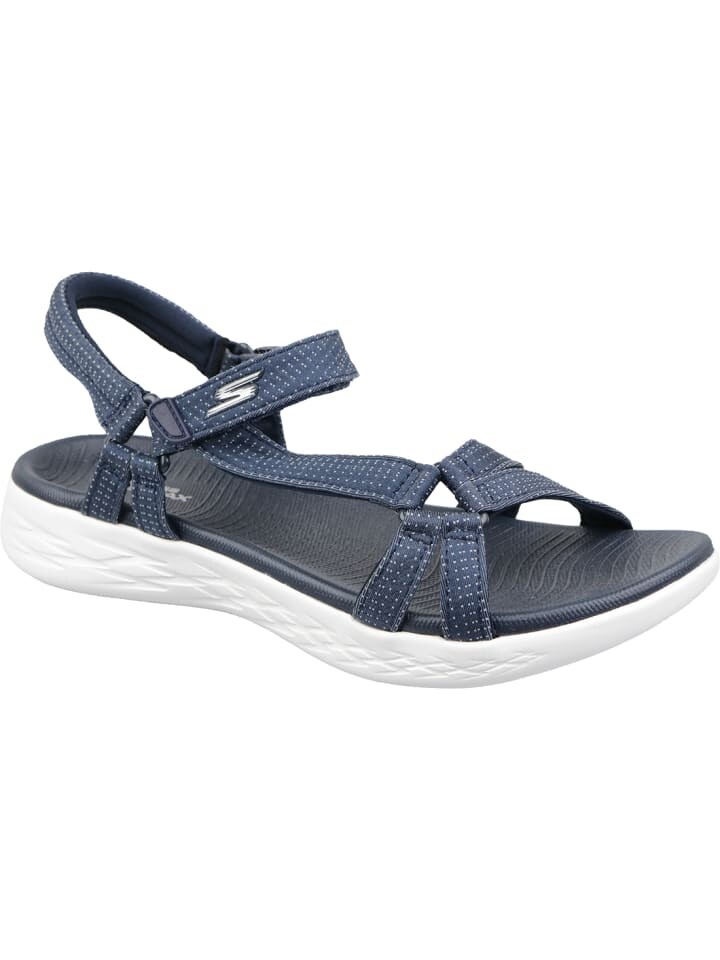 Классические босоножки Skechers, темно-синий