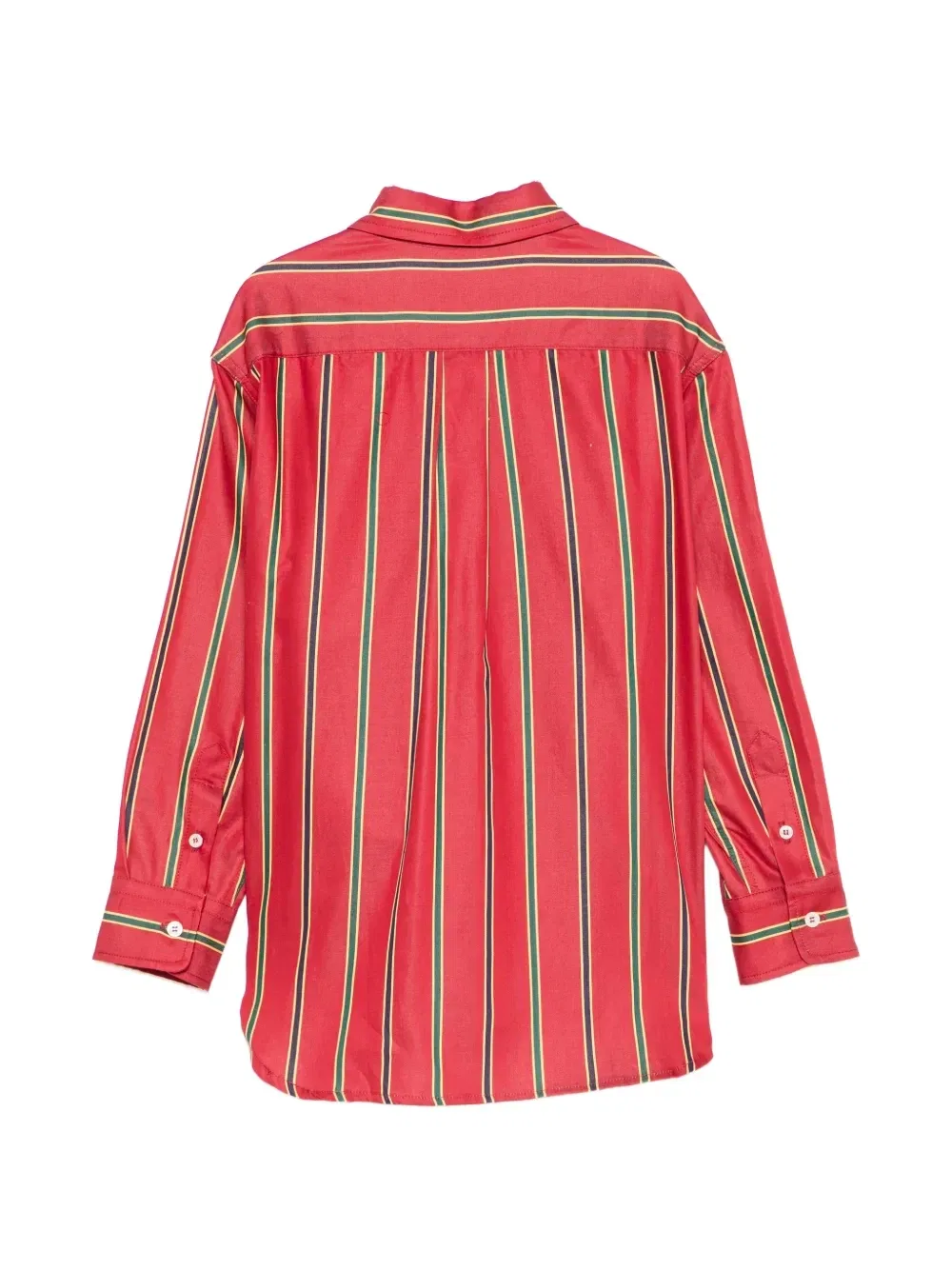 Рубашка в полоску «Пегас» ETRO KIDS, красный — фото 2