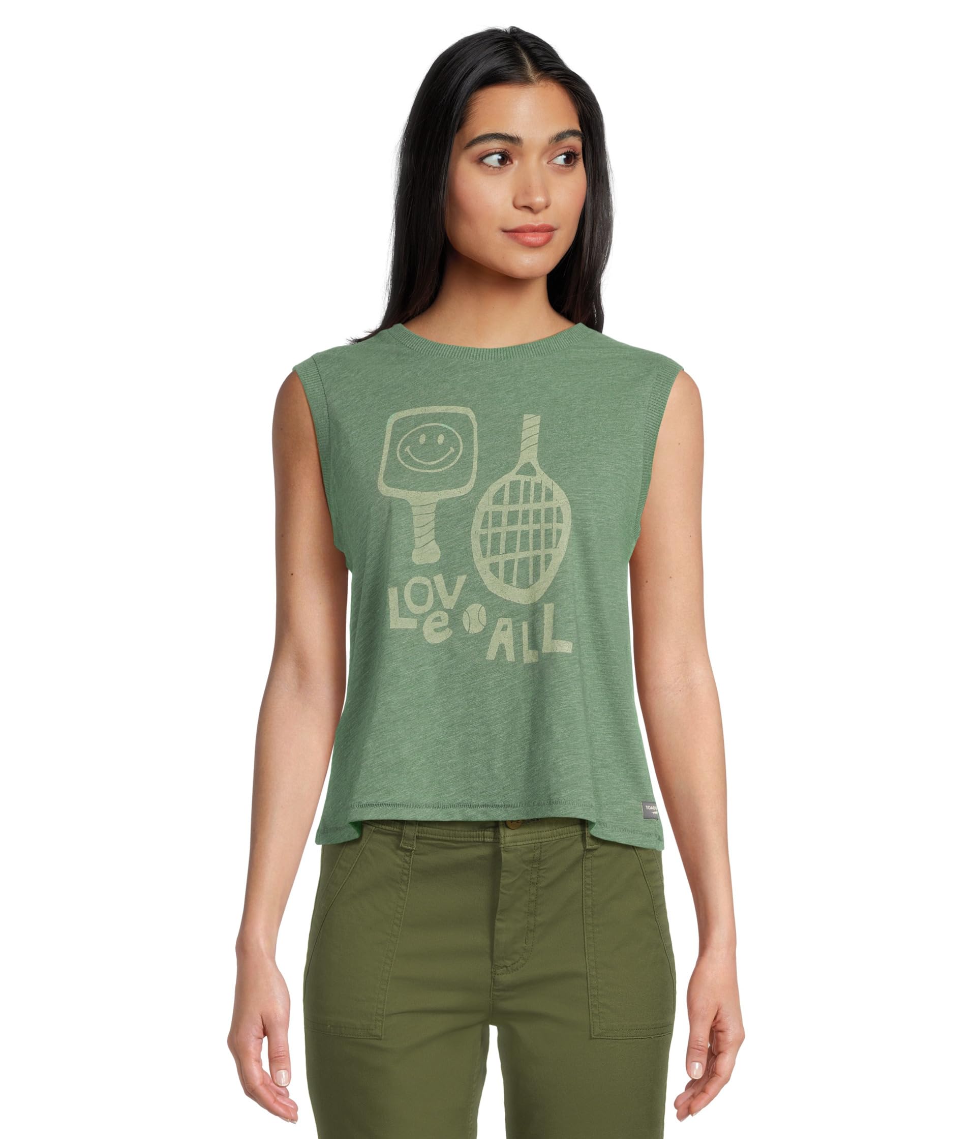 

Топ Toad&Co Boundless Jersey Tank, Pasture Love All