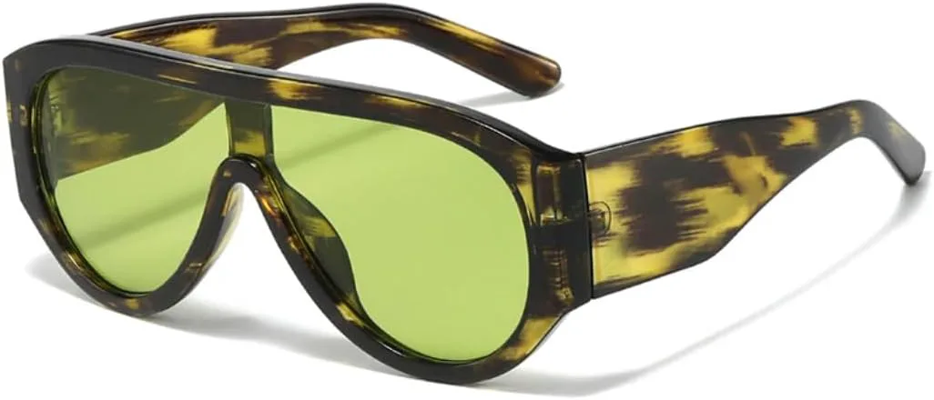 

Солнцезащитные очки с защитой UV400 | Большой размер, красно-зеленый градиент | для женщин и мужчин, для занятий спортом на открытом воздухе и вождения DSVIGF, 01