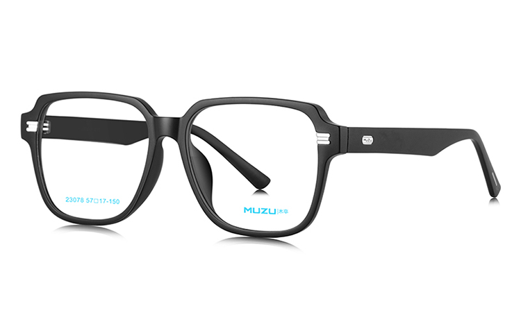 

MUZU Унисекс очки для зрения, Matte Black | Silver-C07