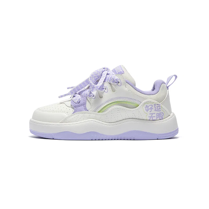 Кроссовки для скейтбординга детские 361°KIDS White Purple