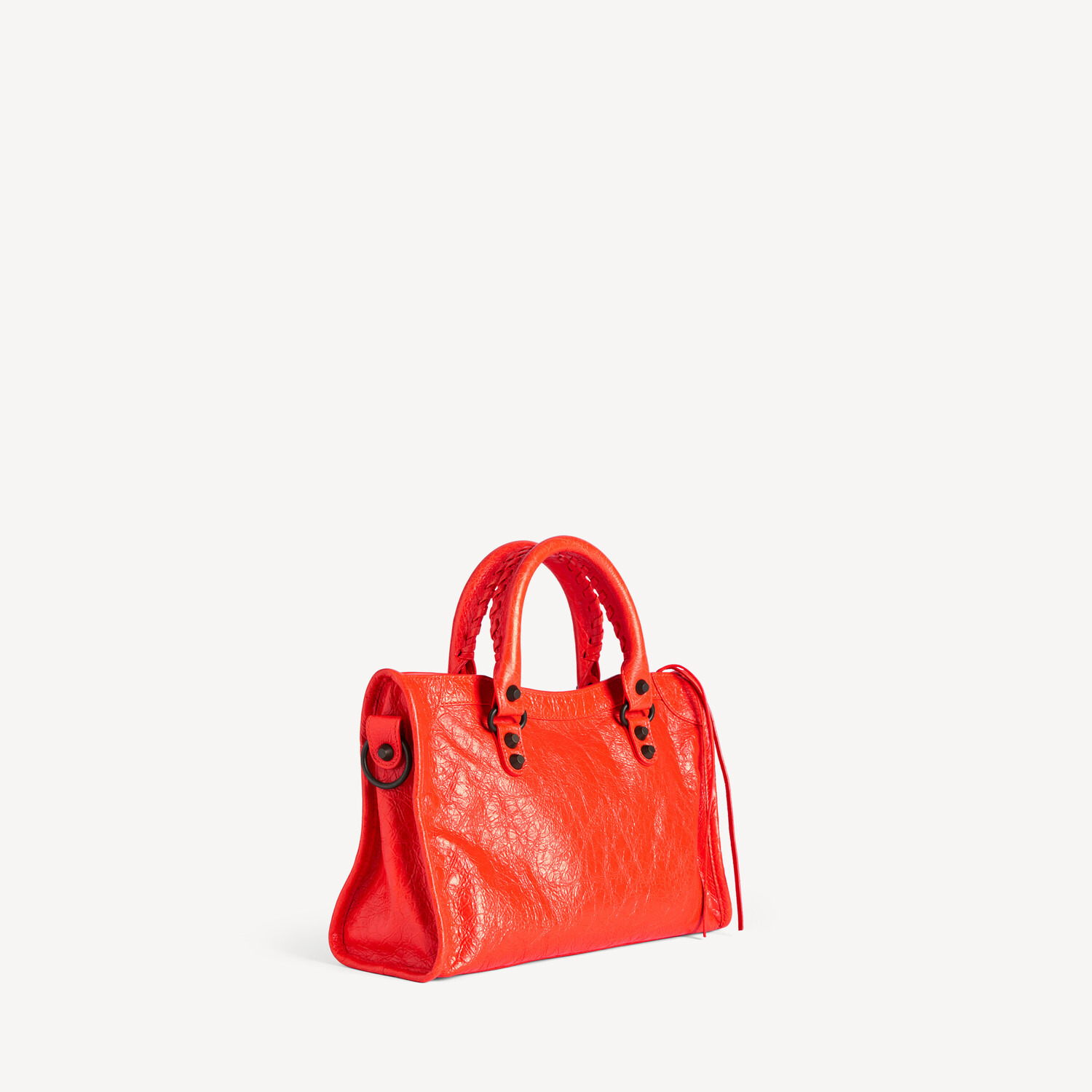 Женская сумка le city small в цвете ярко-оранжевый BALENCIAGA, ярко-оранжевый — фото 3