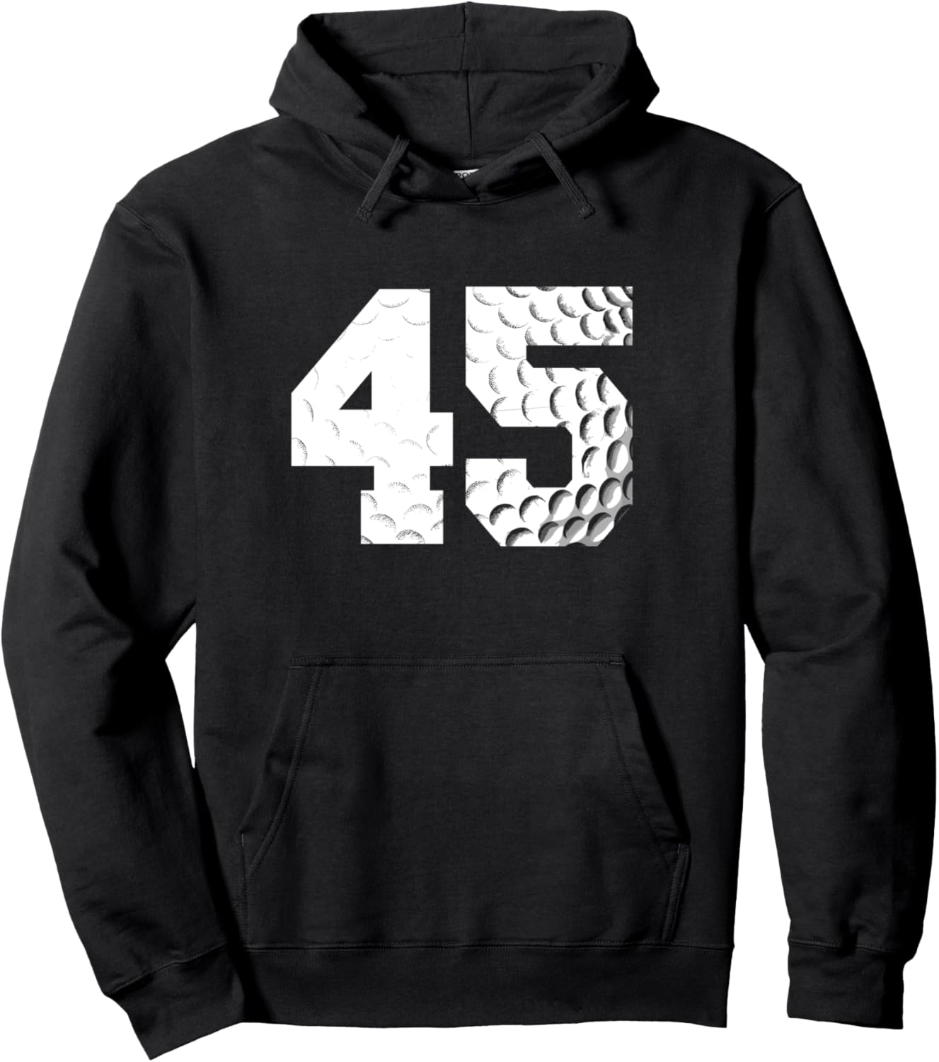 

Худи с надписью «45-летний мальчик, играющий в гольф» 45 Year Old Birthday Apparel Golf Boy B-Day, черный
