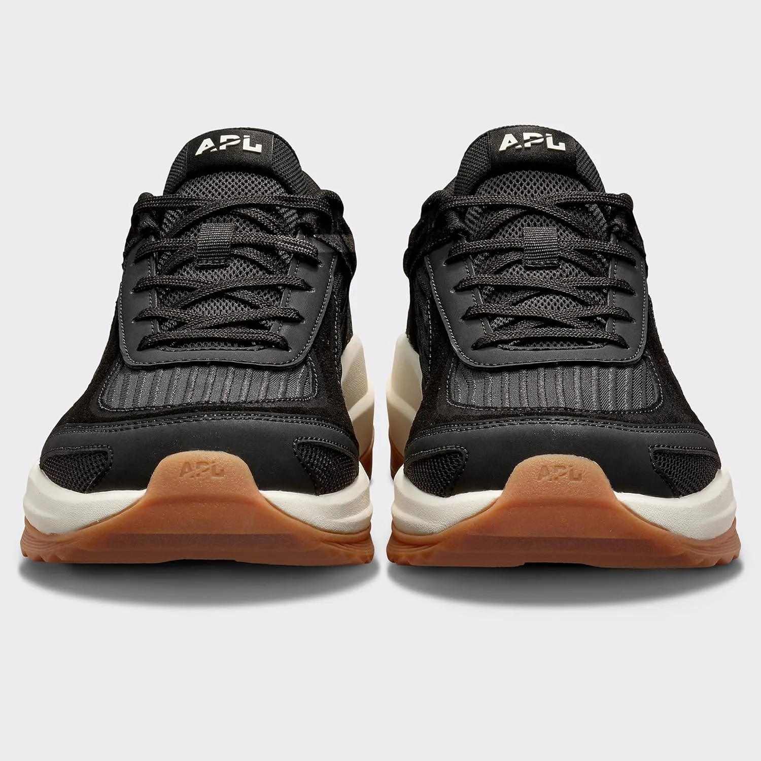 Кроссовки APL Mens Jogger, черный/слоновая кость — фото 2