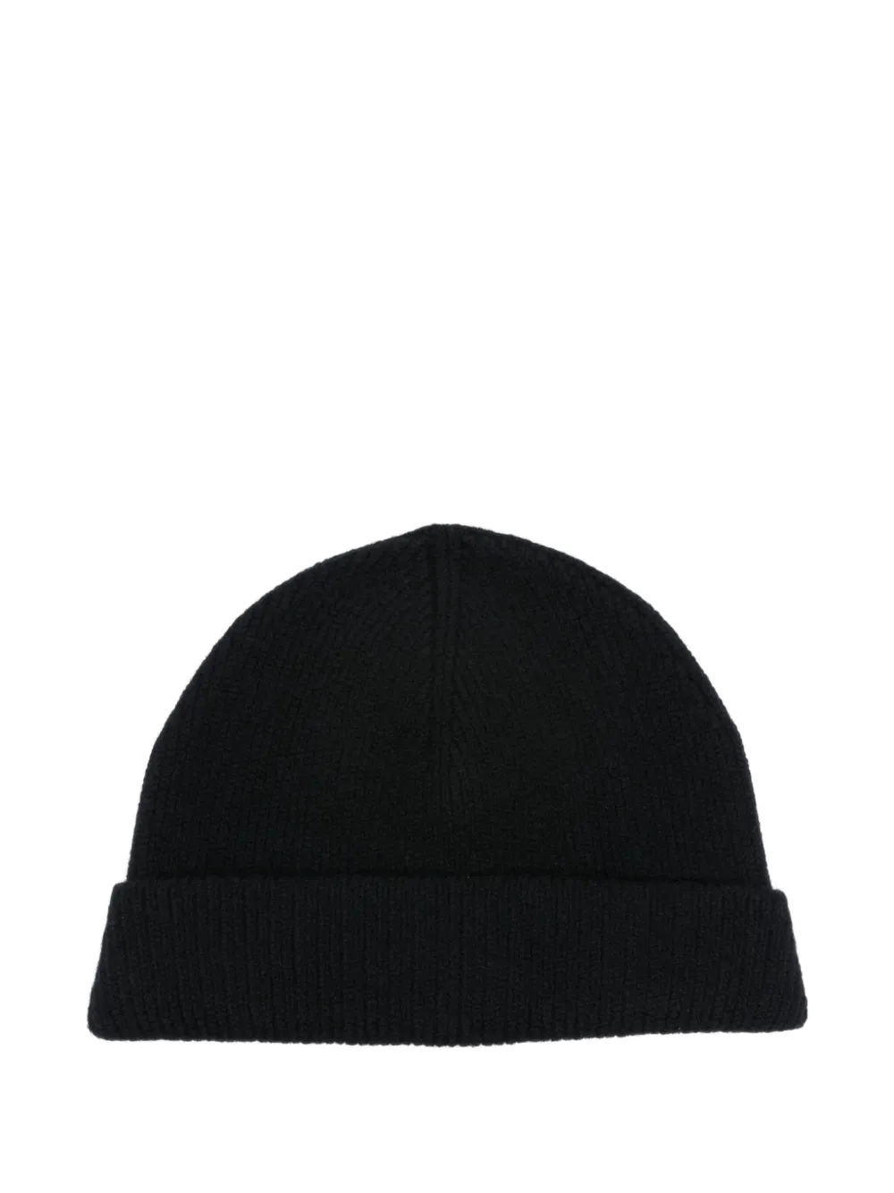 

Шапка с ребристой вязкой LEMAIRE, черный