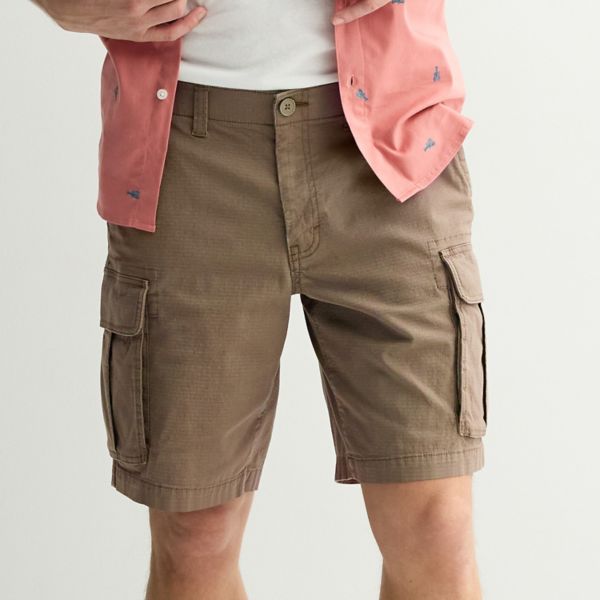 

Мужские повседневные шорты-карго Flexwear из рипстопа, 10 дюймов Sonoma Goods For Life, цвет kagan khaki