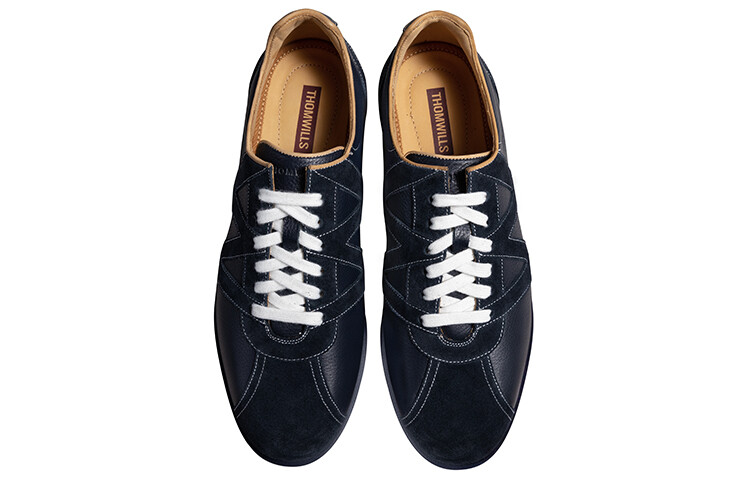 Кроссовки мужские Lifestyle Shoes Men Low-Top Dark Blue Thom Wills — фото 3