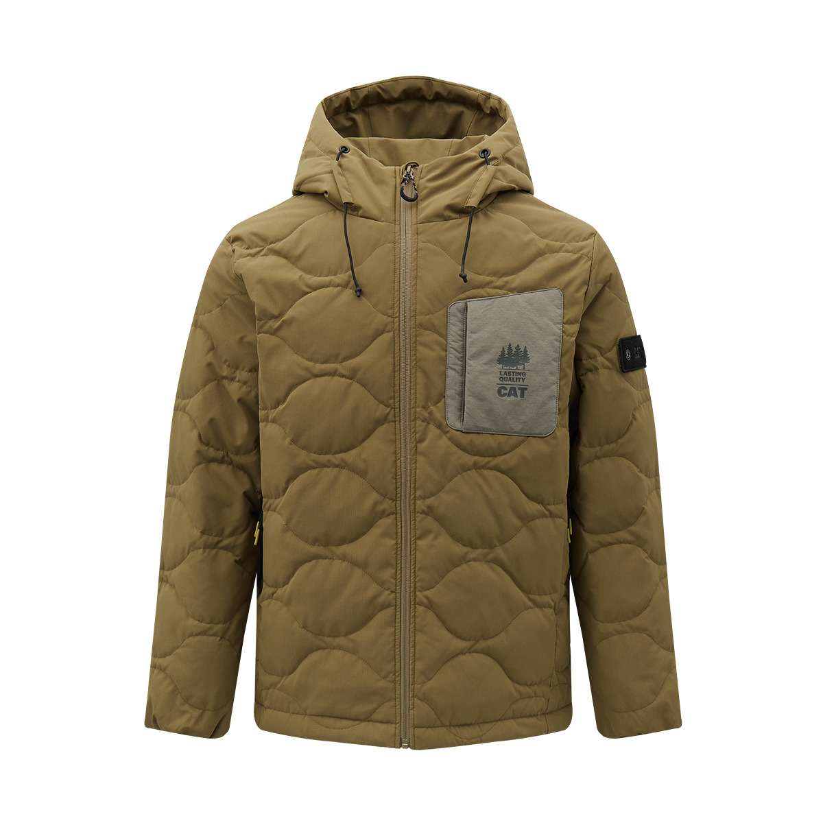 

CAT Мужская пуховая куртка, Light Army Green
