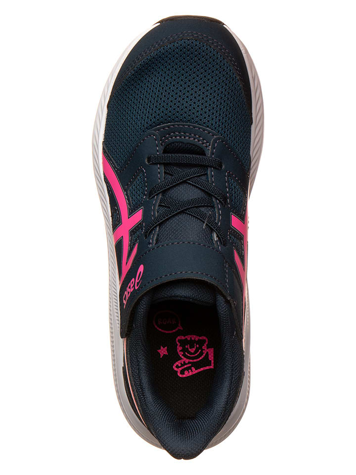 Asics Беговые кроссовки "JOLT 4 PS" в черно-розовом цвете — фото 4