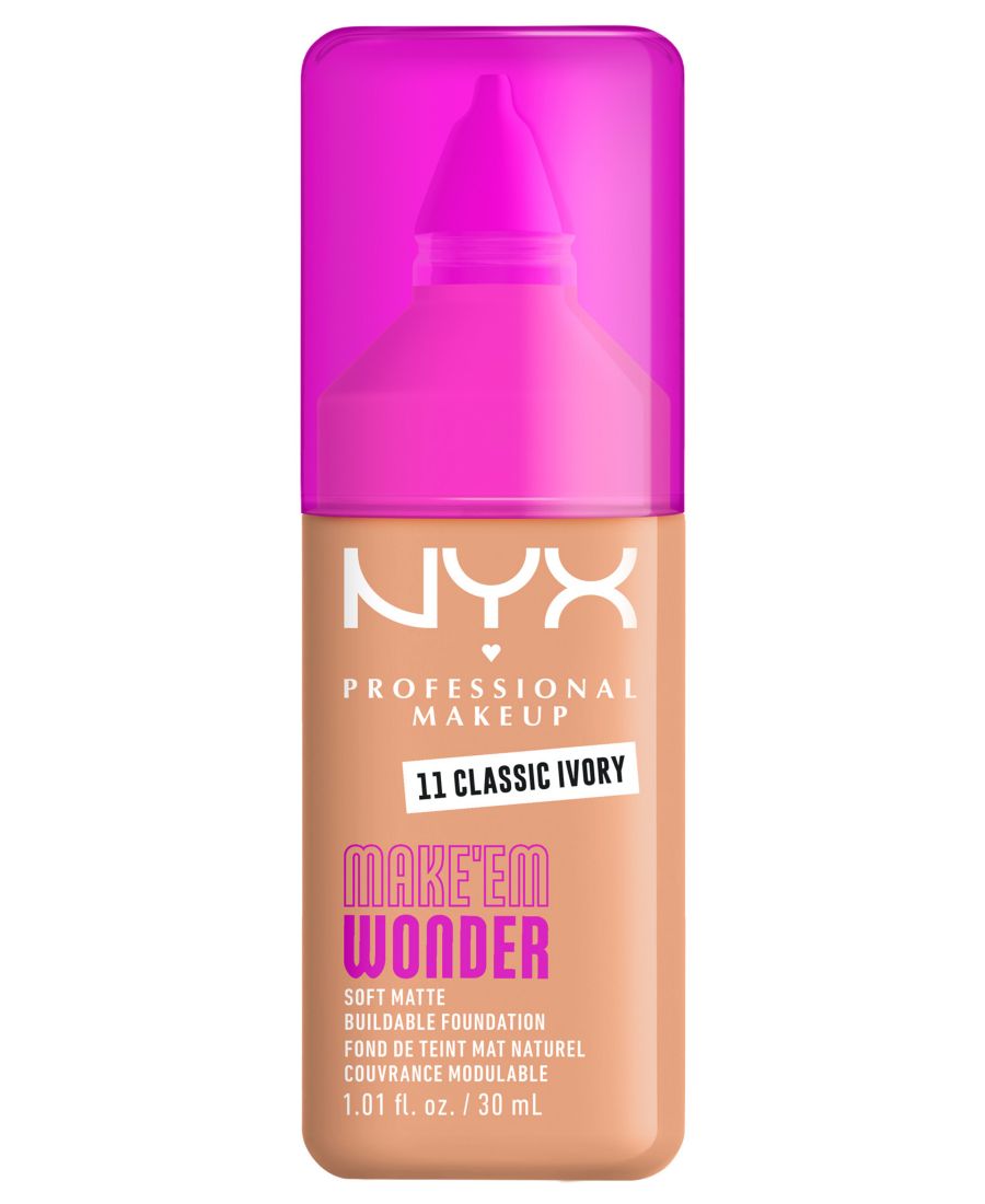 

Тональный крем Wonder Foundation, 0,84 унции NYX Professional Makeup, цвет classic ivory