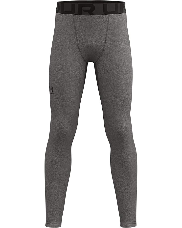 

Брюки Under Armour Kids ColdGear Armour Leggings, цвет Charcoal Light Heather/Black