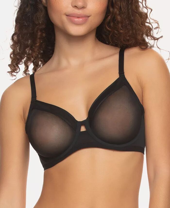 

Женский бюстгальтер на косточках Ethereal Sheer Mesh, 115159 Paramour, черный