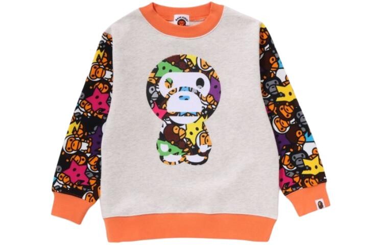 

Детская толстовка A Bathing Ape, цвет Charcoal