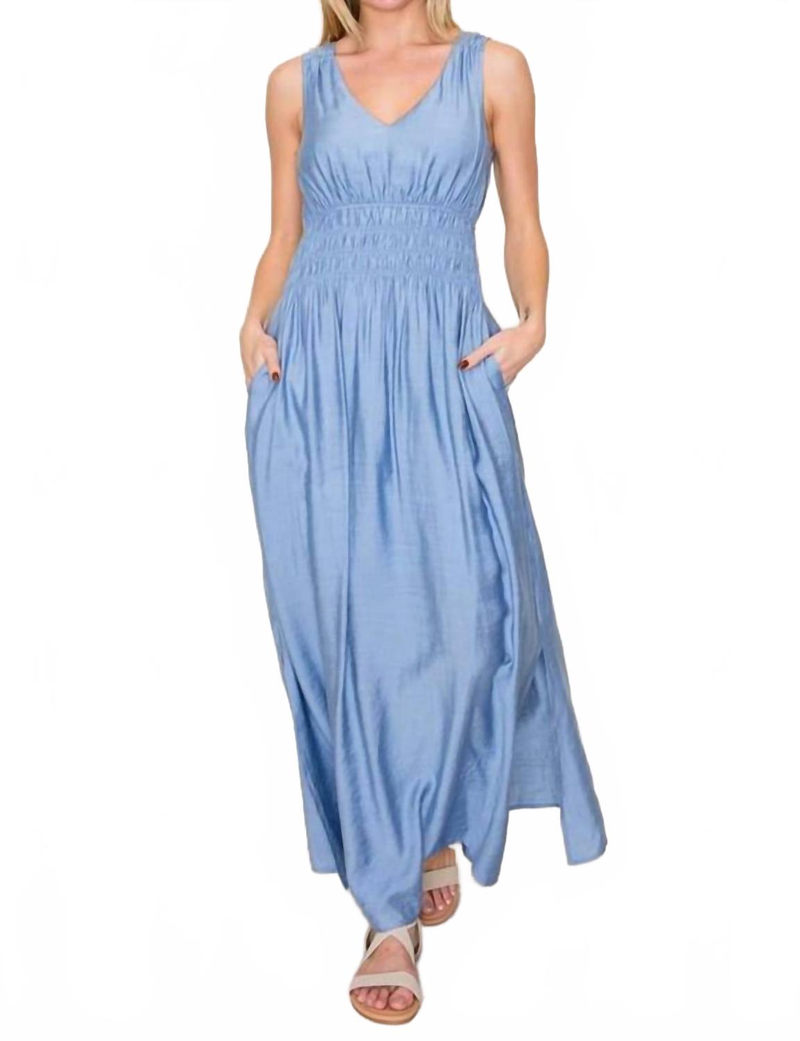 

Кларина Платье Синее STACCATO