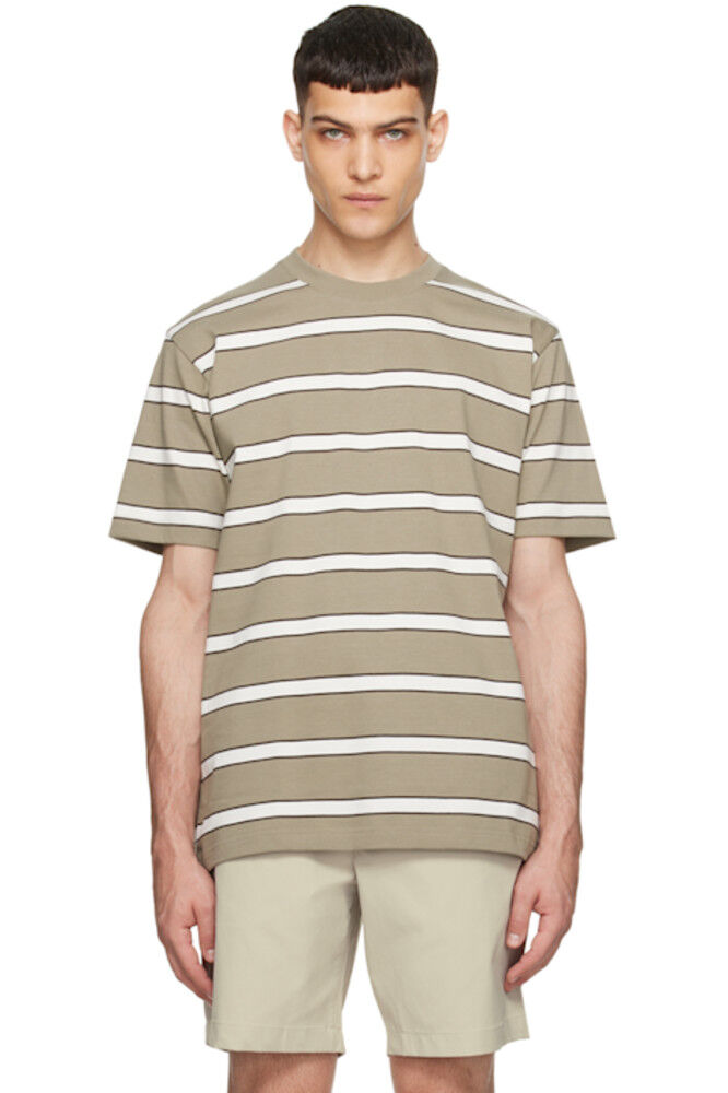 

Футболка Йоханнеса серо-коричневого цвета NORSE PROJECTS