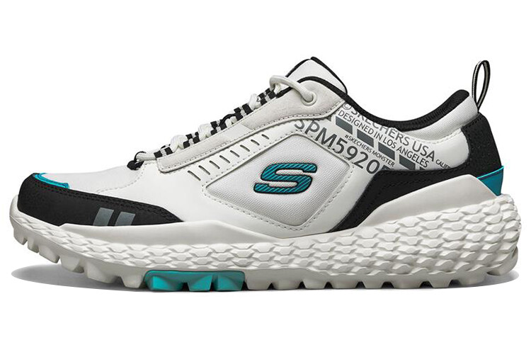 

Кроссовки Monster Running Shoes Men Low-top White/Black/Green Skechers, Белый, Кроссовки Monster Running Shoes Men Low-top White/Black/Green Skechers