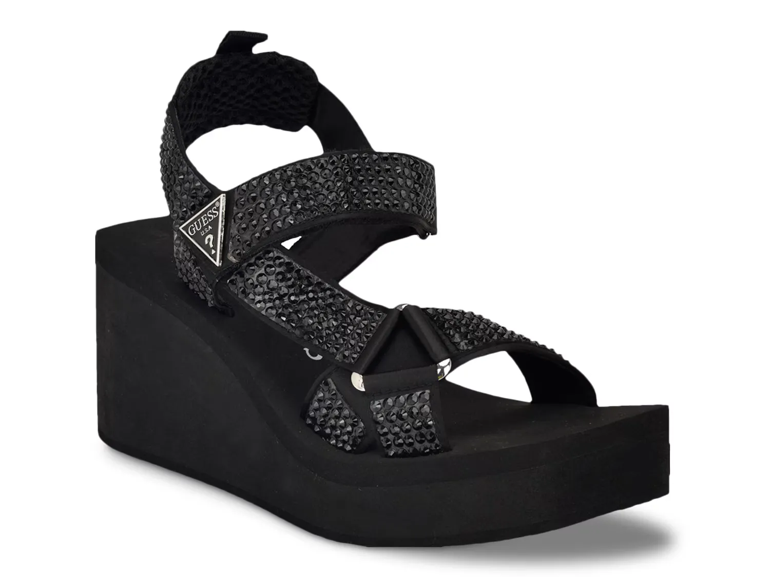 

Сандалии Dawsin Wedge Sandal Guess, черный
