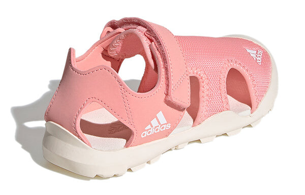 Сандалии terrex captain toey k velcro outdoor flat heel минималистичные спортивные розовые сандалии Adidas, розовый — фото 4