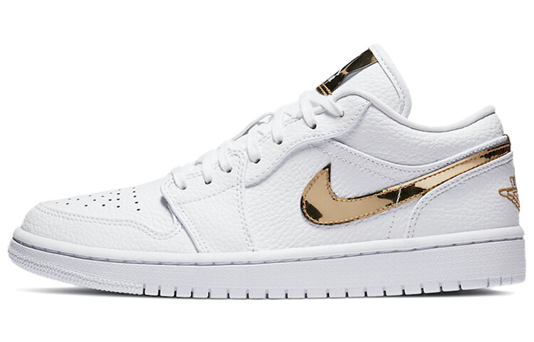 

Кроссовки JORDAN 1 Low White Metallic Gold Women's