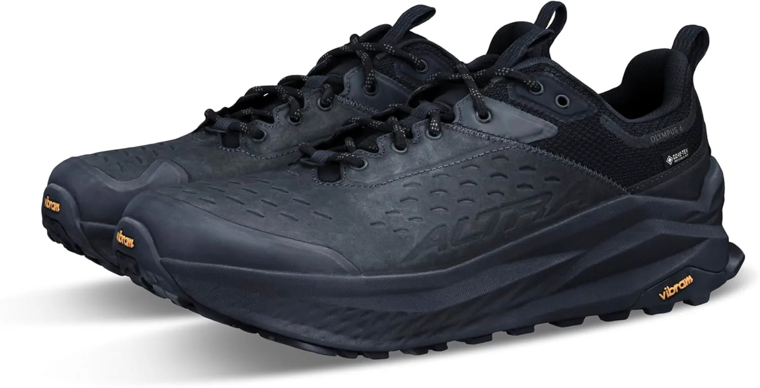 Мужские походные кроссовки ALTRA Olympus 6 Hike Low GTX, черный — фото 2